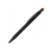 Balpen New York stylus metaal - Zwart / Oranje
