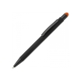Balpen New York stylus metaal - Zwart / Oranje