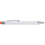 Aluminium balpen Lise oranje