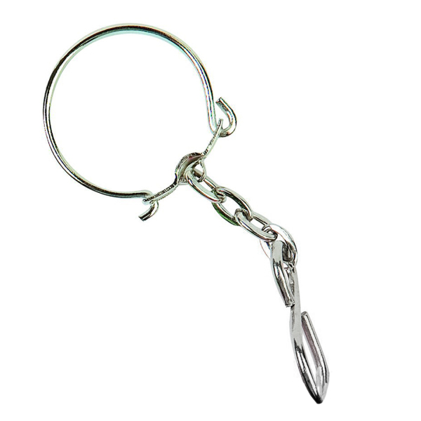 Keychain with S-hook