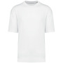 Oversized T-shirt korte mouwen uniseks White XS