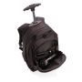 Business rugtas met trolley, zwart