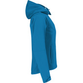 Hooded Softshell Women Azure XL