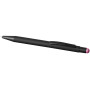 Dax rubberen stylus balpen - Zwart/Roze