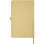 Fabianna notitieboek met harde kaft van crush papier - Olijf groen