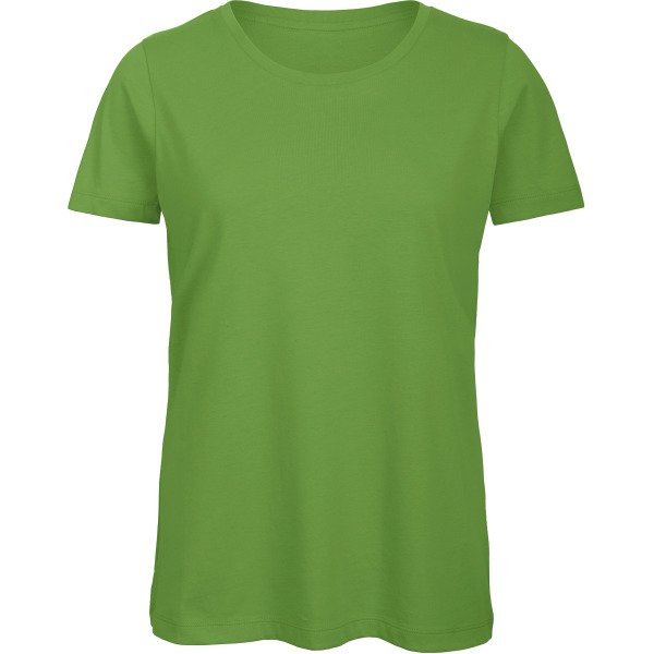Organic Cotton Inspire Crew Neck T-shirt / Woman Real Green M