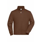 Workwear Sweat Jacket - brown - M