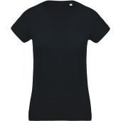 Dames-t-shirt BIO-katoen ronde hals Navy XS