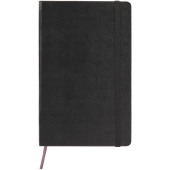 Classic L hardcover notitieboek - ruitjes - Zwart