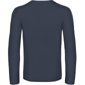 #E190 Men's T-shirt long sleeve Navy 4XL