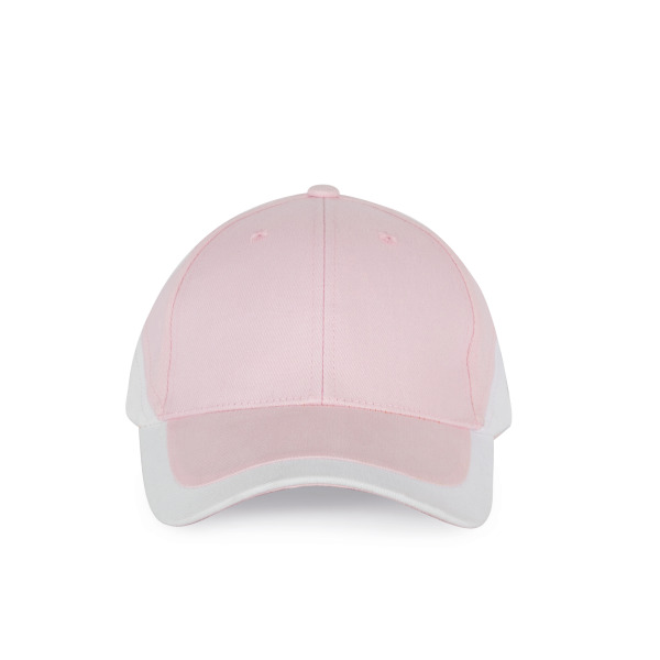 Racing - 6-Panel-Kappe Pink / White One Size