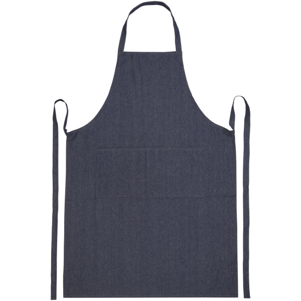 Jeen 200 g/m² recycled denim apron - Dark blue