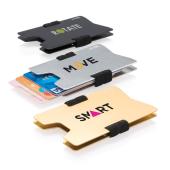 Aluminium RFID anti-skimming creditcard houder, zilverkleuri