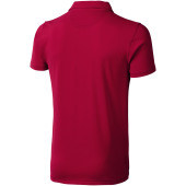 Markham stretch herenpolo met korte mouwen - Rood - S