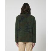 Outsider AOP - AOP unisex sherpa met volledige rits - XXS