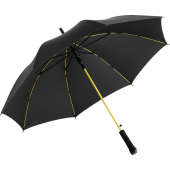 AC regular umbrella Colorline - black-yellow