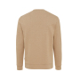 Iqoniq Denali gerecycled katoen sweater ongeverfd, heather brown (XXS)