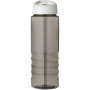 H2O Active® Eco Treble 750 ml drinkfles met tuitdeksel - Charcoal/Wit