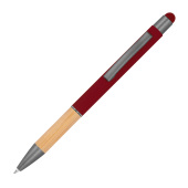 Pen met grip van bamboe