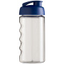 H2O Active® Bop 500 ml sportfles met flipcapdeksel - Transparant/Blauw