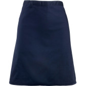 'Colours' Mid Length Apron Navy One Size