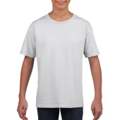 Gildan T-shirt SoftStyle SS for kids 000 white XS