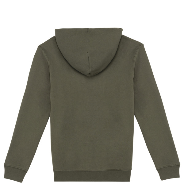 Uniseks sweater met capuchon - 350 gr/m2 Organic Khaki M