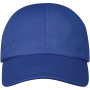 Cerus cool fit cap met 6 panelen - Blauw