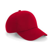 Authentic 5 Panel Cap - Classic Red - One Size