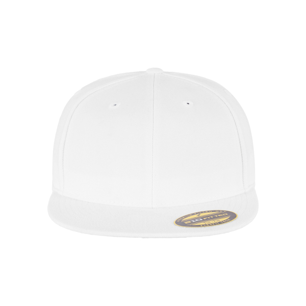 Premium 210 Fitted Kappe WHITE S/M