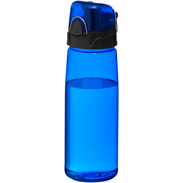 Capri 700 ml tritan sportfles - Transparant blauw