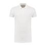 L&S Polo Basic Cot/Elast SS for him White-4XL