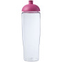 H2O Active® Tempo 700 ml dome lid sport bottle - Transparent/Pink