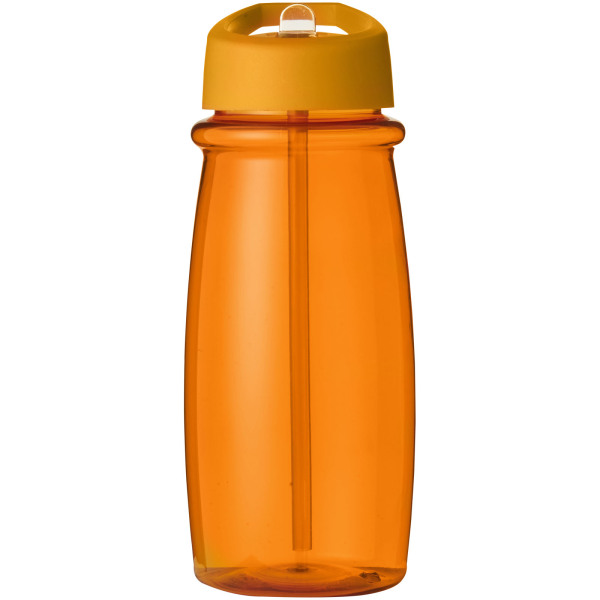 H2O Active® Pulse 600 ml spout lid sport bottle - Orange