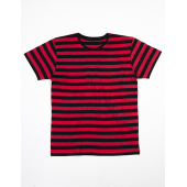 Men's Stripy T - Black/Red - XL