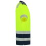 Poloshirt High Vis Bicolor 203007 Fluor Yellow-Ink XS