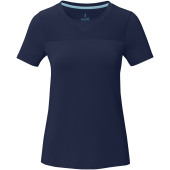 Borax kortärmad t-shirt av GRS-återvunnet cool-fitmaterial för dam - Marinblå - S