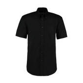 Classic Fit Premium Oxford Shirt SSL - Black - 2XL