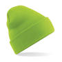Original Cuffed Beanie - Lime Green - One Size