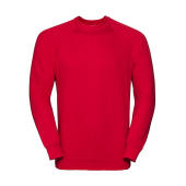 Classic Sweatshirt Raglan - Classic Red - 2XL