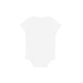 Babyromper korte mouwen White 3M