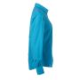 Ladies' Shirt Longsleeve Poplin - turquoise - 3XL