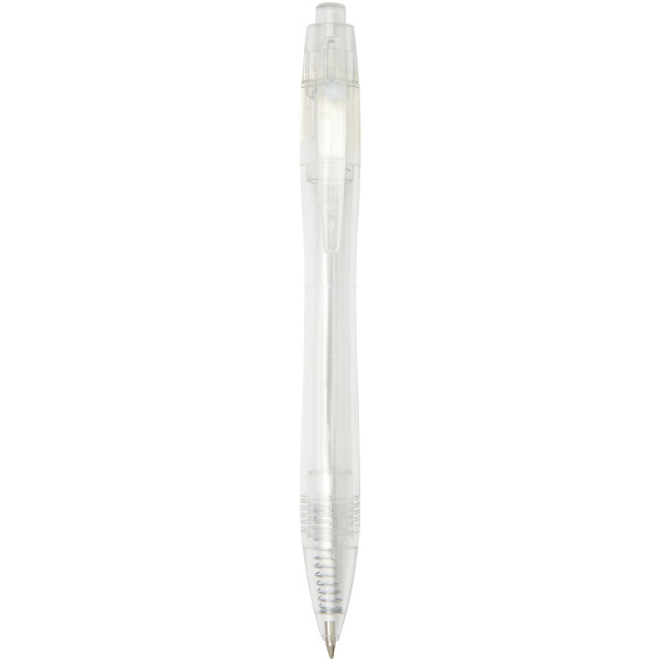 Alberni RPET ballpoint pen - Transparent clear