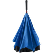 Pongee paraplu Constance blauw