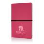 Deluxe softcover A5 notitieboek, roze