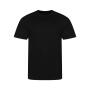AWDis Tri-Blend T-Shirt, Solid Black, 3XL, Just Ts