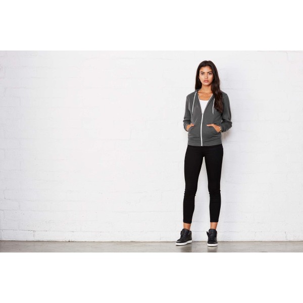 Unisex poly-cotton fleece full-zip hoodie Unisex poly-cotton fleece full-zip hoodie