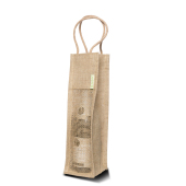 Jute wijntas Mesh 1 Fles Jute wijntas Mesh 1 Fles