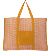 Bonbini opvouwbare strandtas met mat - Oranje
