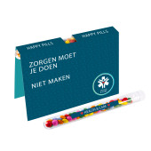 Kaart met reageerbuisje Kaart met reageerbuisje